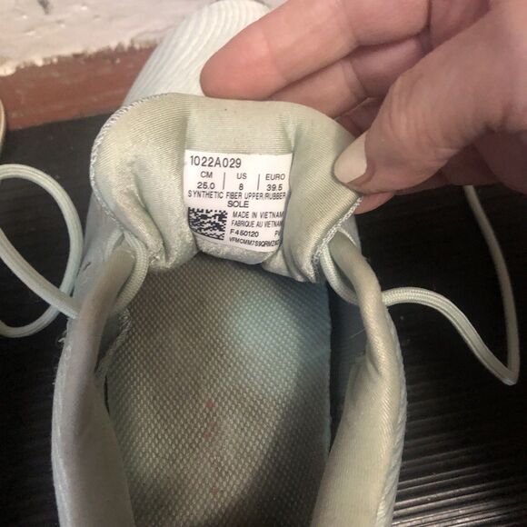 Asics Womens Size 8 EU 39.5 Gel Quantum 360 Mint Green - Picture 6 of 10